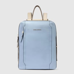 Рюкзак для ноутбука 14″ Piquadro CIRCLE (W92) Blue-Beige CA4576W92_AZBE2