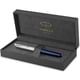 Ручка перьевая Parker SONNET Essentials Metal & Blue Lacquer CT FP F