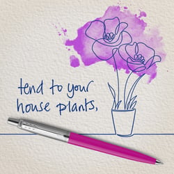 Ручка гелевая Parker JOTTER Originals Magenta CT GEL (в Eco упаковке)