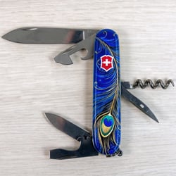 Швейцарський складаний ніж 91мм Victorinox SPARTAN UKRAINE 1.3603.3.T3150pw