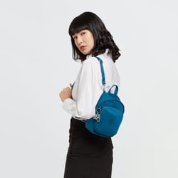 Рюкзак-сумка Kipling DELIA COMPACT Warm Teal P (T87)