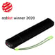 Парасолька механічна Knirps US.050 Ultra Slim Manual/Neon Black Kn95 0050 8395