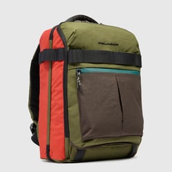 Дорожній рюкзак для ноутбука 17,3″ Piquadro ARNE (S125) Green-Orange CA6691S125_VEAR
