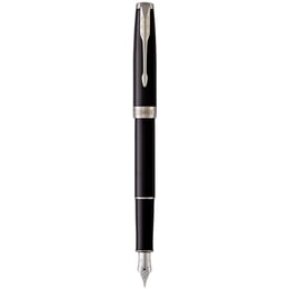 Ручка перьевая Parker SONNET Black Lacquer CT FP F
