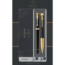 Набір Parker URBAN Muted Black GT FP+BP (перова та кулькова ручка)