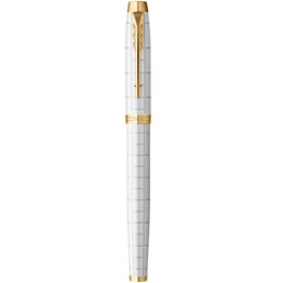 Ручка перьевая Parker IM Premium Pearl GT FP F