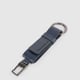 Шкіряний брелок з карабіном Piquadro MODUS Restyling (MOS) Blue PC3751MOS_BLU
