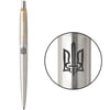 Ручка кулькова Parker JOTTER UKRAINE Stainless Steel GT BP Тризуб ОУН