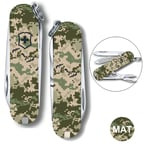 Складной нож 58 мм Victorinox CLASSIC SD ARMY Пиксель 0.6223.3.W3940pw