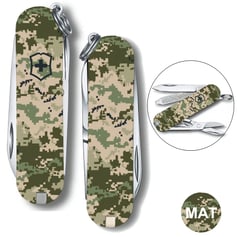 Складной нож 58 мм Victorinox CLASSIC SD ARMY Пиксель 0.6223.3.W3940pw