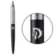 Ручка шариковая Parker JOTTER ZODIAC Bond Street Black CT BP Огненный конь