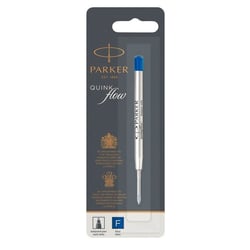 Стержень Parker QuinkFlow шариковый синий F (в блистере)