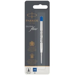 Стержень Parker QuinkFlow шариковый синий M (в блистере)