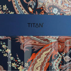 Чемодан Titan SPOTLIGHT FLASH/Paisley Blue Ti831404-20 (Большой)