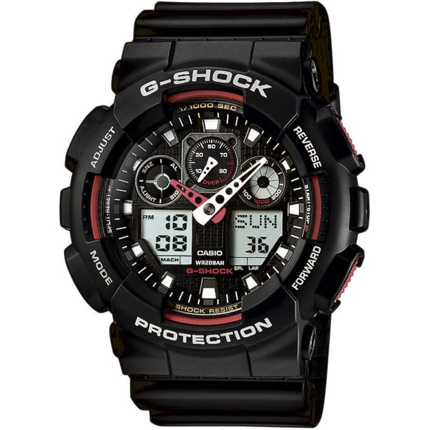 Часы 50 мм Casio G-SHOCK GA-100-1A4ER