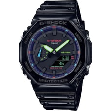 Годинник 45 мм Casio G-SHOCK Virtual Rainbow GA-2100RGB-1AER