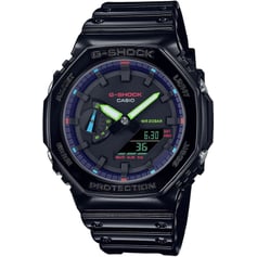 Чоловічий годинник Casio G-SHOCK Virtual Rainbow GA-2100RGB-1AER