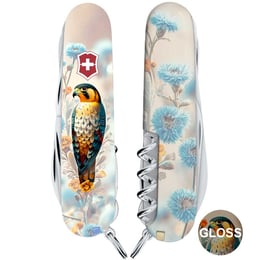 Швейцарский складной нож 91мм Victorinox HUNTSMAN UKRAINE 1.3713.7.T3260pw