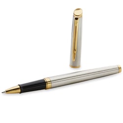 Ручка ролерна Waterman HEMISPHERE Stainless Steel GT RB