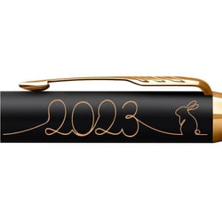 Ручка шариковая Parker IM ZODIAC Black GT BP 2023 Год Кролика