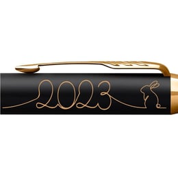 Ручка кулькова Parker IM ZODIAC Black GT BP 2023 Рік Кролика