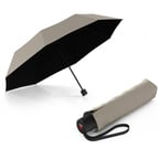 Парасолька механічна Knirps A.050 Medium Manual/Sandstone Black HeatShield Kn95-7051-22502