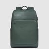 Рюкзак для ноутбука 14″ Piquadro BLACK SQUARE (B3) Green-Green CA6501B3_VEVE
