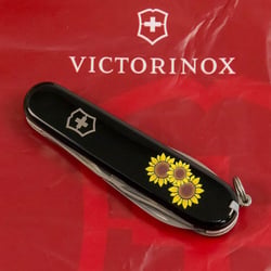 Швейцарський складаний ніж 91мм Victorinox SPARTAN UKRAINE 1.3603.3_T1340u