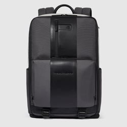 Дорожный рюкзак для ноутбука 15,6″ Piquadro BRIEF 2 SPECIAL (BR2S) Grey-Black CA6375BR2S_GRN