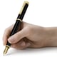 Ручка перова Montegrappa ZERO Black GT FP F ISZEI2IY