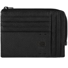 Картхолдер з монетницею Piquadro PULSE (P15) Black PU1243P15S_N