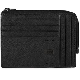 Картхолдер з монетницею Piquadro PULSE (P15) Black PU1243P15S_N