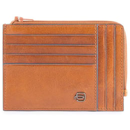 Картхолдер з монетницею Piquadro BLUE SQUARE (B2S) Tobacco PU1243B2SR_CU