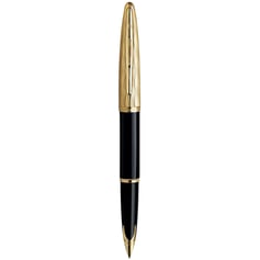 Ручка перьевая Waterman CARENE Essential Black/Gold FP18 F