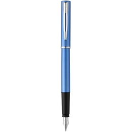 Ручка перова Waterman ALLURE Blue CT FP F