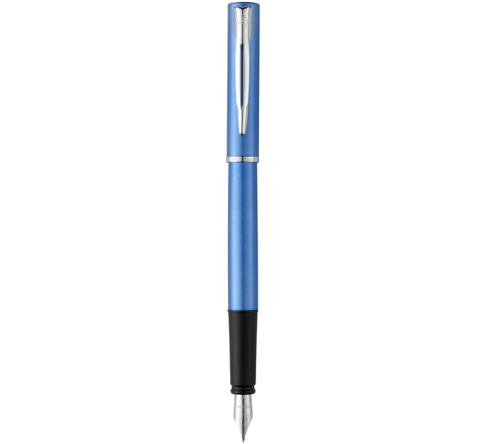 Ручка перьевая Waterman ALLURE Blue CT FP F