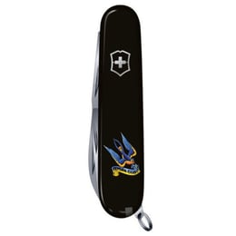 Швейцарський складаний ніж 91мм Victorinox HUNTSMAN UKRAINE 1.3713.3_T1220u