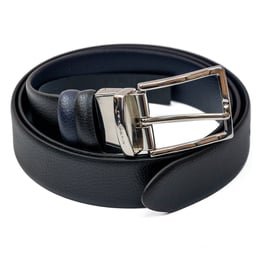 Ремінь двосторонній Piquadro MODUS (MO) Black-Blue CU4209MO_NBLU