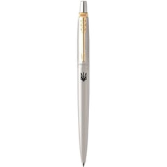 Ручка кулькова Parker JOTTER UKRAINE Stainless Steel GT BP Тризуб