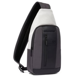 Сумка-слинг Piquadro BRIEF 2 SPECIAL (BR2S) Grey-Black CA4536BR2S_GRN