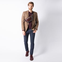 Сумка на пояс Piquadro BLUE SQUARE (B2) Navy Blue CA2174B2_BLU2