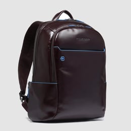 Рюкзак для ноутбука 14″ Piquadro BLUE SQUARE (B2) Cognac CA3214B2_MO