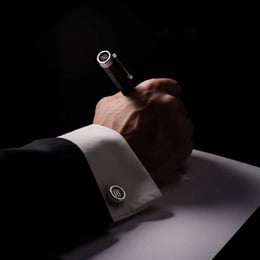 Ручка кулькова Montegrappa OTTO Black PT BP ISZ8IBIP