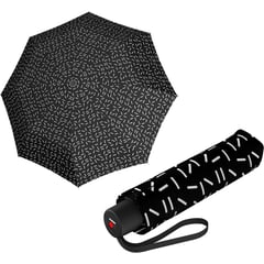Парасолька механічна Knirps A.050 Medium Manual/2Dance Black Kn95 7051 8502