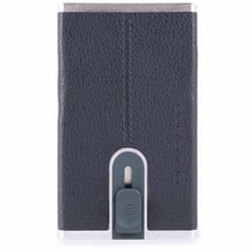 Кредитниця-портмоне Piquadro BLACK SQUARE (B3) Ocean Blue PP4891B3R_BLU4