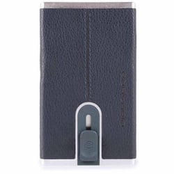 Кредитниця-портмоне Piquadro BLACK SQUARE (B3) Ocean Blue PP4891B3R_BLU4