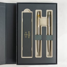 Подарунковий набір Parker JOTTER Stainless Steel GT BP + CT BP (2 кулькові ручки)