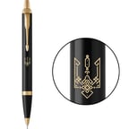 Ручка кулькова Parker IM UKRAINE Black GT BP Тризуб етніка