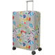 Чохол для великої валізи Travelite ACCESSORIES/Tickets On Blue-White TL000317-97