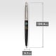 Ручка кулькова Parker JOTTER SPECIAL Black CT BP Емблема СБУ+ Тризуб СБУ